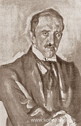Porträtt av Paolo Troubetzkoy
