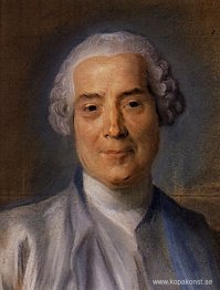 Studie för porträtt av okänd man