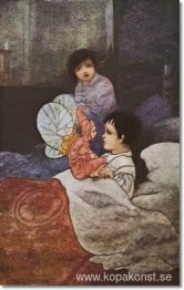 Han vek sina armar och lutade sig framåt tills hans ögon såg in