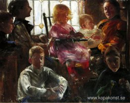 Målaren Fritz Rumpfs familj