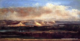 Saleve-klipporna nära Genève