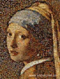 Flicka med pärlörhänget