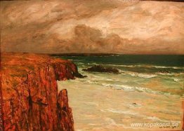 Havslandskap i Bretagne