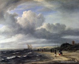 Stranden vid Egmond-an-Zee