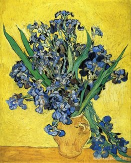 Stilleben med iris