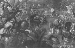 Francesco II Gonzaga mot Karl VIII av Frankrike 1495 i striden v