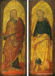 St. James the Greate och St. Peter, polyptiken Sandei Collection