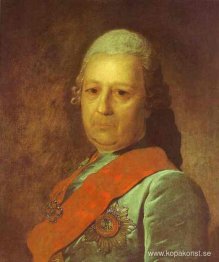 Porträtt av A.M.Obreskov