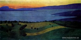 Lake Leman, kvällens effekt