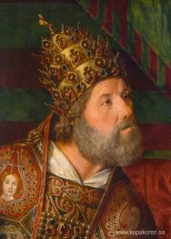 Moulins triptyk (detalj)