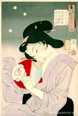 Förtjust- Utseendet av en geisha idag, under Meiji-eran