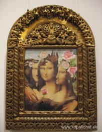 Trippelporträtt med Maya Plisetskaya och Vladimir Vysotsky