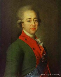 Porträtt av baron A. N. Stroganoff