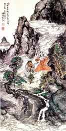 Två gudomligheter som dansar