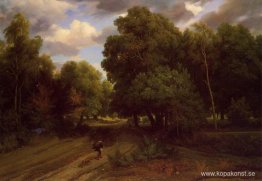 Korsningen vid Örnnästet, Forest of Fontainebleau