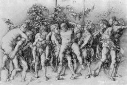 Bacchanal med Silenus