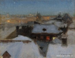 Vinterkväll på Söder, Stockholm