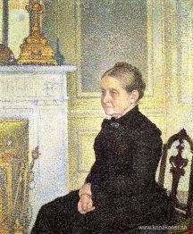 Porträtt av Madame Charles Maus