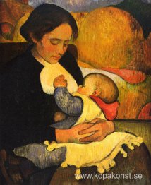 Moderskap: Mary Henry Amning