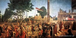 Pilgrimernas martyrskap och St. Ursulas begravning, från St. Urs