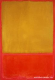 Okra och rött på rött