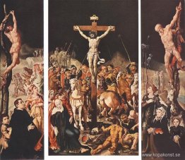 Korsfästelse (Triptyk)
