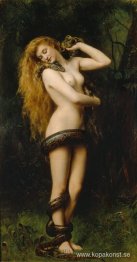 Lilith med en orm
