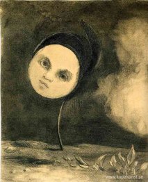 Huvudet på en stjälk