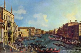 En regatta på Canal Grande