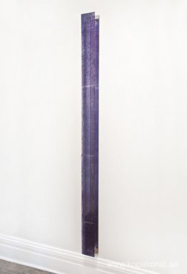 Violett vertikal stång