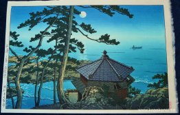 Fullmåne i Izu-ura, Ibaraki