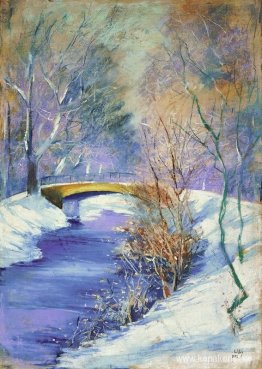 Tiergarten i vinter