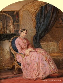 Porträtt av storhertiginnan Maria Nikolaevna