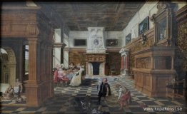 Hall med liknelsen om Lasarus och den rike mannen (Luk 16, 19 21