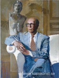 Porträtt av officeren George-Alexander A. Mangaki