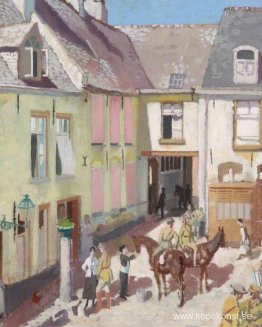 Gården, Hotel Sauvage, Cassel, Nord 1917