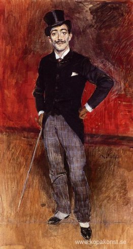 Porträtt av Comte de Rasty