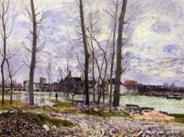 Översvämning vid Moret sur Loing