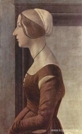 Porträtt av en ung kvinna