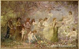 Vårens blommor (även känd som flora och vår)