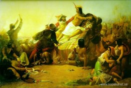 Pizarro griper inkan i Peru
