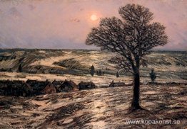 Månsken, avtagande vinter