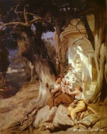 Vid ett tempel (idyll)