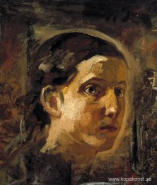 Huvudet för aposteln Johannes