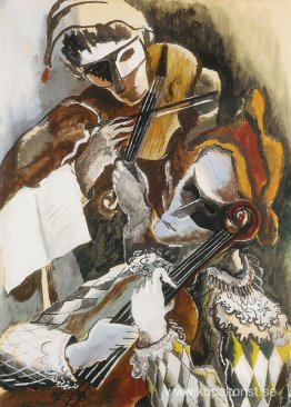 Harlequins violinister dolda