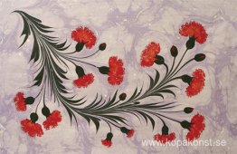 Blommig Ebru