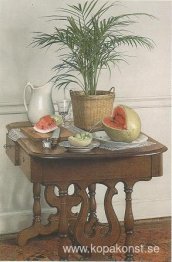 Stilleben med vattenmelon