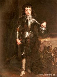 Porträtt av Charles II när Prince of Wales