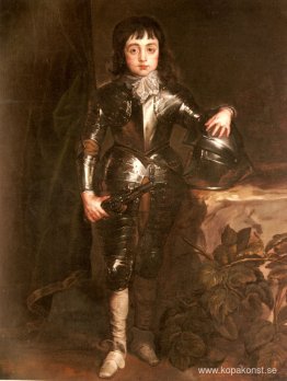 Porträtt av Charles II när Prince of Wales