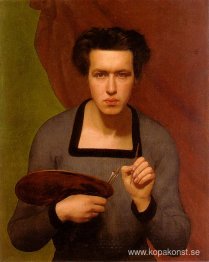 Porträtt av konstnären